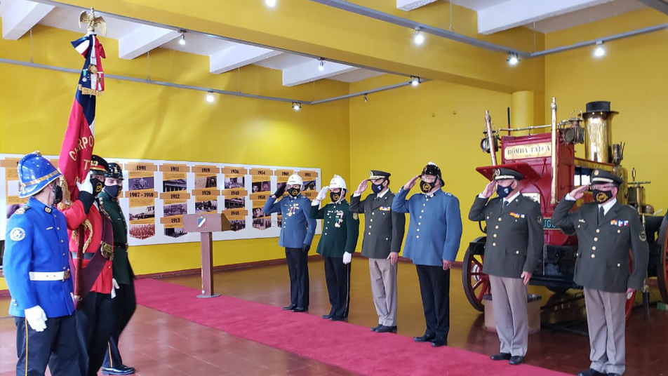 Presidente Nacional en los 150 años del Cuerpo de Bomberos de Talca: “Saludamos a una de las instituciones fundadoras del bomberismo nacional”